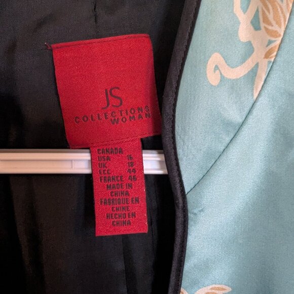 STUNNING ASIAN SILK JACKET!! | L | EUC | GORGEOUS | JS Collections - Picture 10 of 11